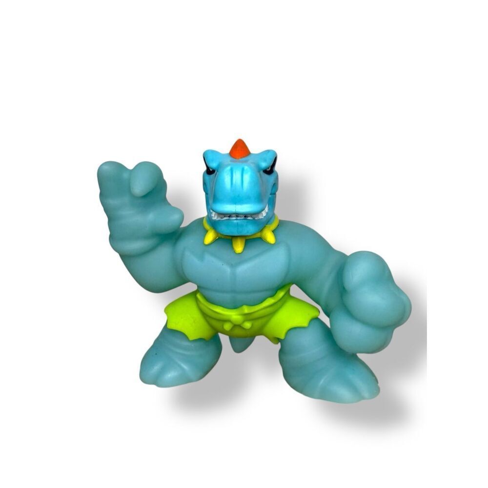 Heroes of Goo Jit Zu Dino Power Tyro the T-Rex Squishy Blue Figure‎